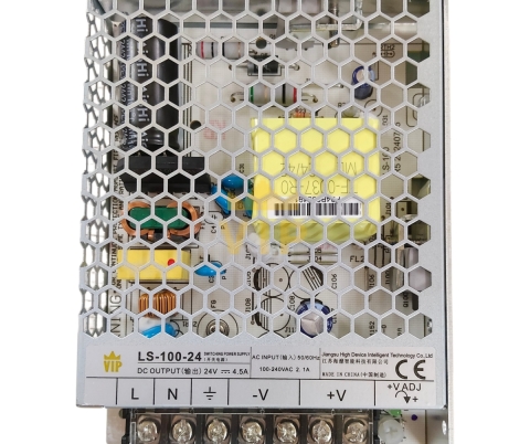Bộ nguồn LS-100-24 24VDC 4.5A VIP