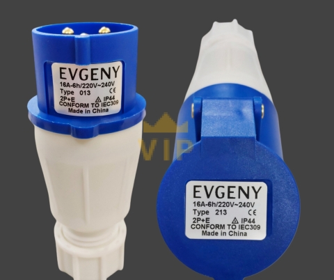 Ổ cắm công nghiệp di động 3P 16A IP44 230V EVGENY