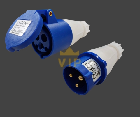 Ổ cắm công nghiệp di động 3P 16A IP44 230V EVGENY