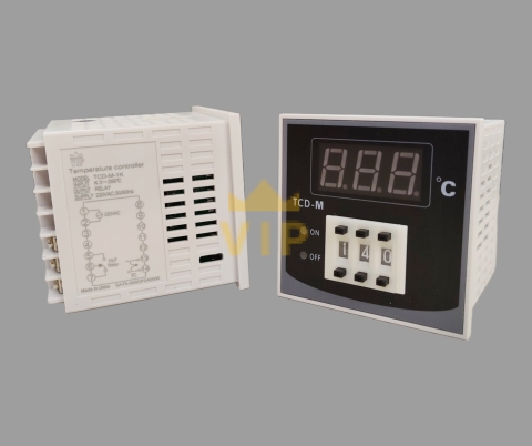 Bộ điều khiển nhiệt độ TCD-M-1K 72x72mm VIP