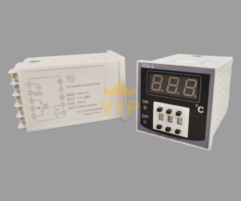 Bộ điều khiển nhiệt độ TCD-S-1K 48x48mm VIP