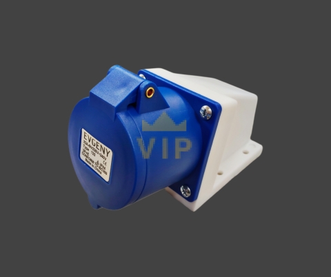 Ổ cắm công nghiệp gắn nổi 3P 32A IP44 230V EVGENY