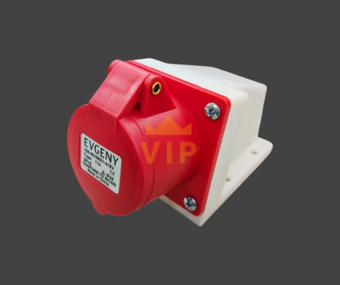 Ổ cắm công nghiệp gắn nổi 4P 16A IP44 400V EVGENY