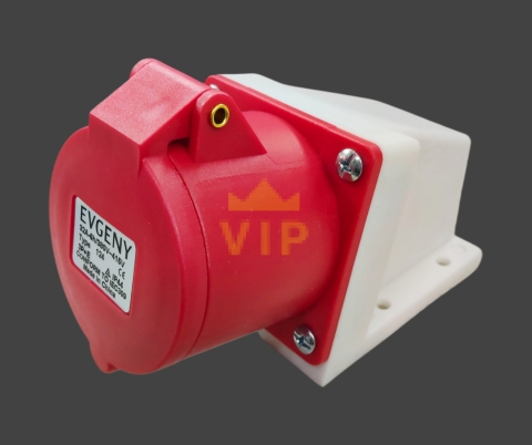 Ổ cắm công nghiệp gắn nổi 4P 32A IP44 400V EVGENY