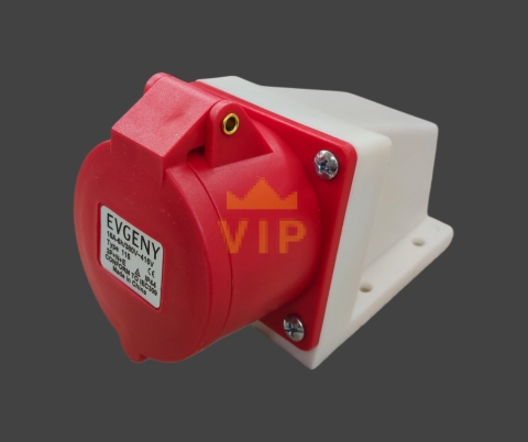 Ổ cắm công nghiệp gắn nổi 5P 16A IP44 400V EVGENY