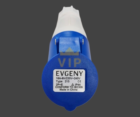 Ổ cắm công nghiệp di động 3P 16A IP44 230V EVGENY