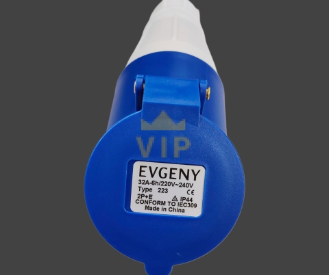 Ổ cắm công nghiệp di động 3P 32A IP44 230V EVGENY