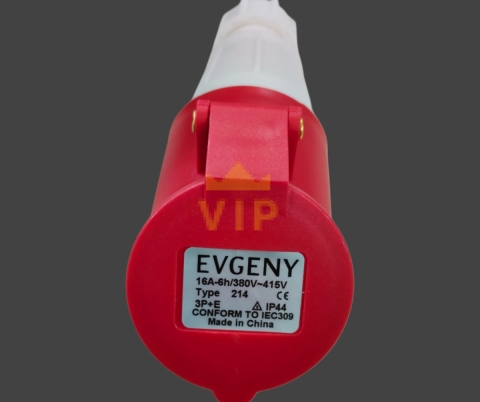 Ổ cắm công nghiệp di động 4P 16A IP44 400V EVGENY