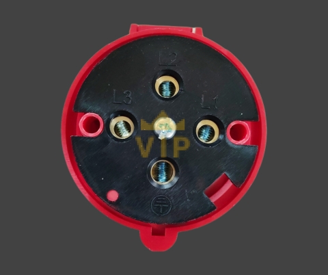 Ổ cắm công nghiệp di động 4P 32A IP44 400V EVGENY