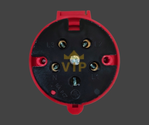 Ổ cắm công nghiệp di động 5P 16A IP44 400V EVGENY