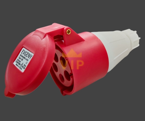 Ổ cắm công nghiệp di động 5P 32A IP44 400V EVGENY