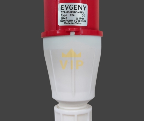 Phích cắm công nghiệp 4P 32A IP44 400V EVGENY