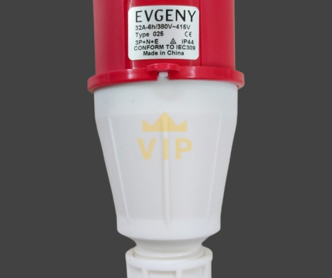 Phích cắm công nghiệp 5P 32A IP44 400V EVGENY