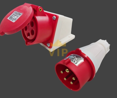 Ổ cắm công nghiệp gắn nổi 5P 16A IP44 400V EVGENY