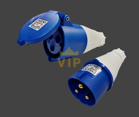 Ổ cắm công nghiệp di động 3P 32A IP44 230V EVGENY