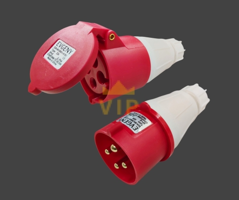 Phích cắm công nghiệp 4P 32A IP44 400V EVGENY